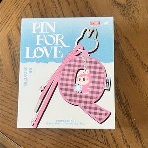 Authentic Pop Mart Pin For Love Letter Pendant Blind Box